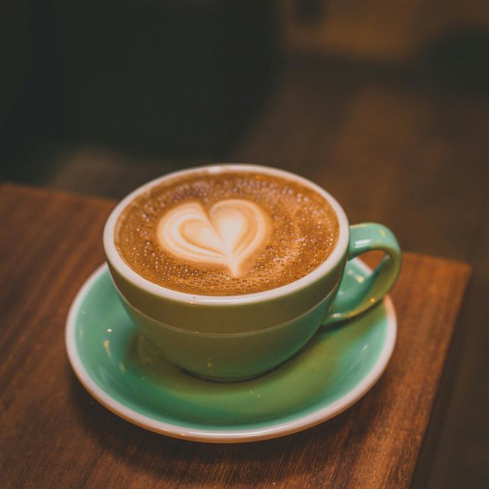 Café com arte no leite